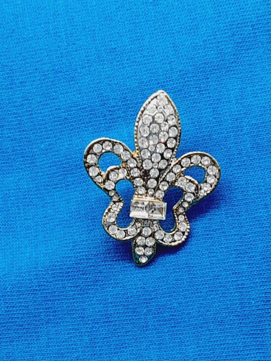 Pue'em Pins Jewelry - Everything French!!  Say it with a NEW Fleurs-de-lis Pin